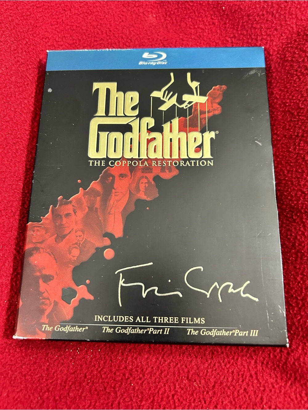 The Godfather: The Coppola Restoration Blu-ray Collection - Black & Red